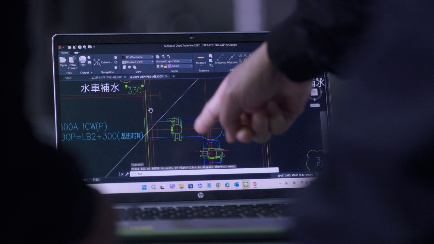 各系統工程施作畫面
